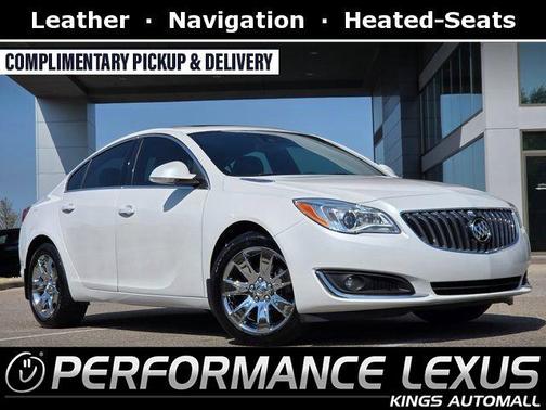 White Frost Tricoat 2017 Buick Regal Turbo Premium II
