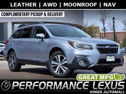 Ice Silver Metallic 2018 Subaru Outback 2.5i Limited