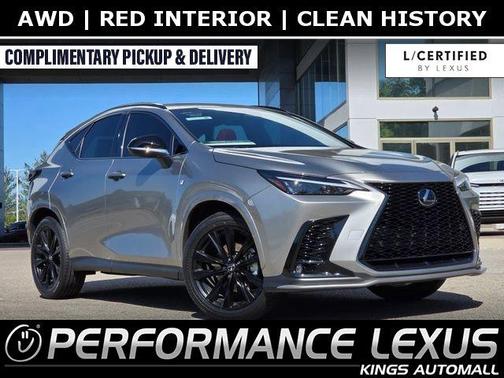 Atomic Silver 2024 Lexus NX 350 F SPORT Handling