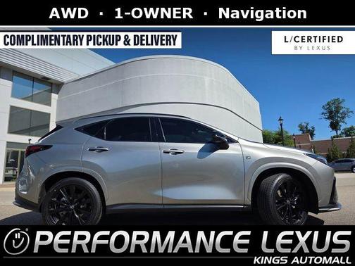 Atomic Silver 2024 Lexus NX 350 F SPORT Handling