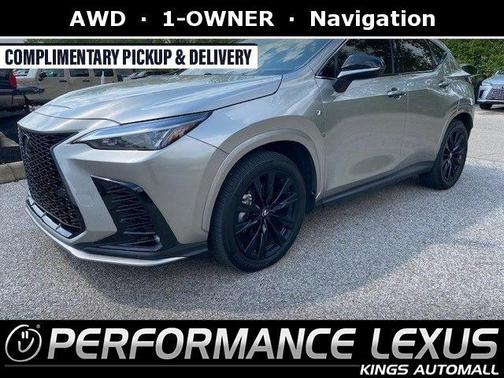 Atomic Silver 2024 Lexus NX 350 F SPORT Handling