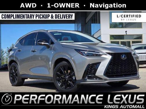 Atomic Silver 2024 Lexus NX 350 F SPORT Handling