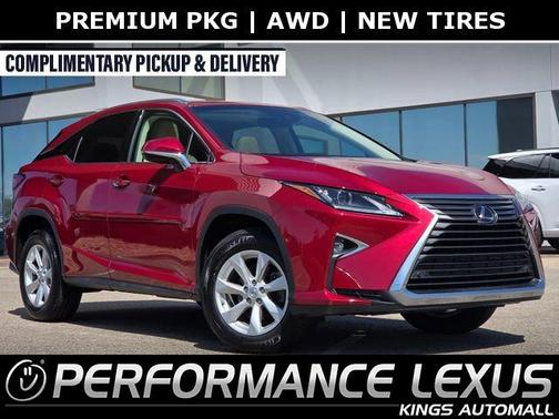 Matador Red Mica 2017 Lexus RX 350 Base