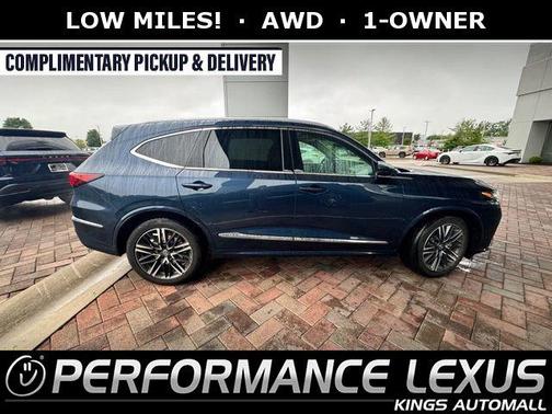 Canyon River Blue Metallic 2026 Acura MDX Advance Package