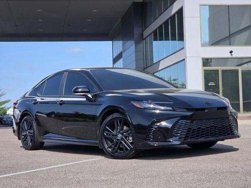 Midnight Black Metallic 2026 Toyota Camry SE