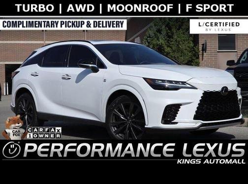 2023 Lexus RX 350 F SPORT Handling