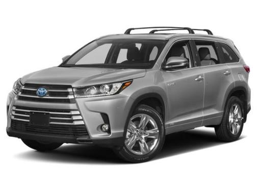 Midnight Black Metallic 2019 Toyota Highlander Hybrid Platinum