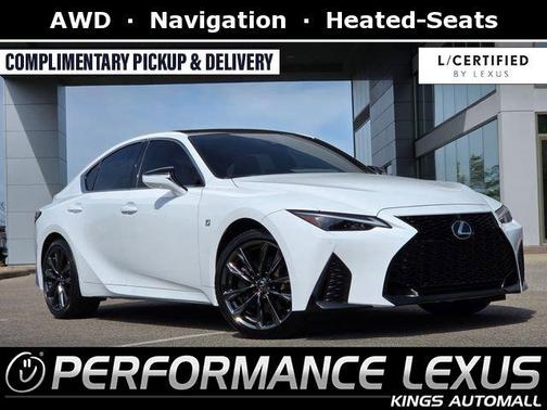 Ultra White 2022 Lexus IS 350 Base