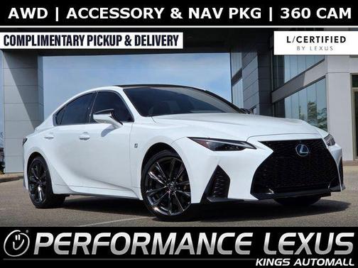 Ultra White 2022 Lexus IS 350 Base