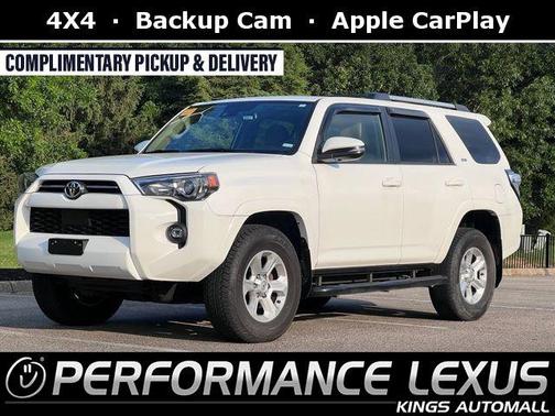 Super White 2021 Toyota 4Runner SR5 Premium