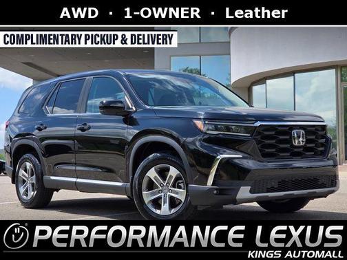 Crystal Black Pearl 2023 Honda Pilot AWD EX-L 8 Passenger