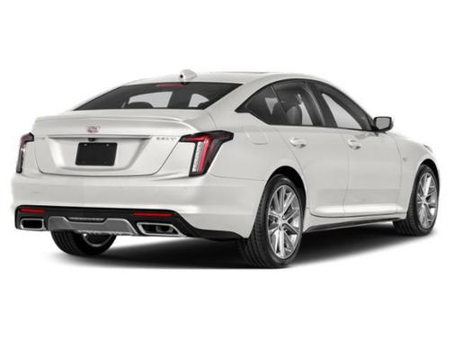 Crystal White Tricoat 2024 Cadillac CT5 Sport