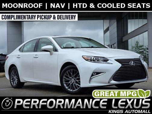 Eminent White Pearl 2018 Lexus ES 350 Base