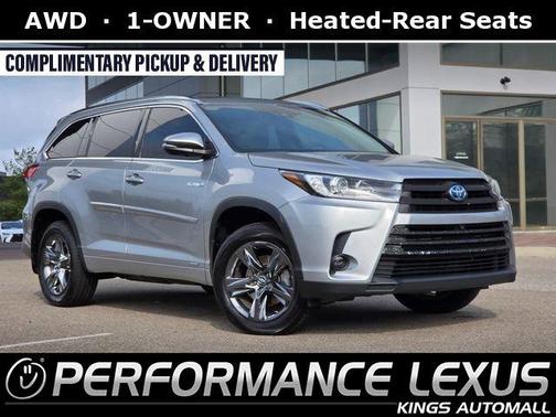Celestial Silver Metallic 2017 Toyota Highlander Hybrid Platinum