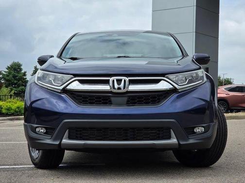 Gray 2017 Honda CR-V EX-L