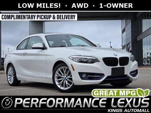 Alpine White 2016 BMW 228 xDrive