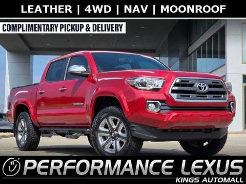Barcelona Red Metallic 2017 Toyota Tacoma Limited