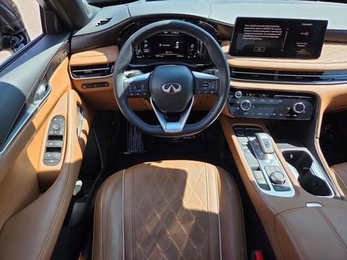 Graphite Shadow/Black Obsidian 2023 INFINITI QX60 AUTOGRAPH