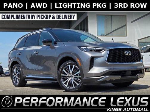 Graphite Shadow/Black Obsidian 2023 INFINITI QX60 AUTOGRAPH