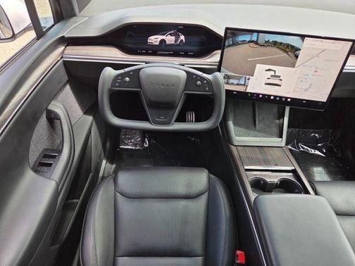 Pearl White Multi-Coat 2023 Tesla Model X Standard Range