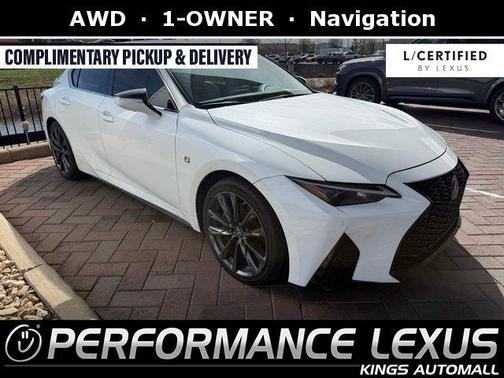 Ultra White 2021 Lexus IS 350 Base