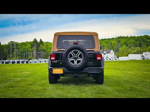 2020 Jeep Wrangler Black and Tan