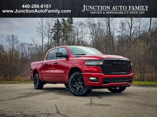 Molten Red Pearlcoat 2026 RAM 1500 Big Horn/Lone Star