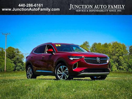 Cinnabar Metallic 2023 Buick Envision Essence AWD