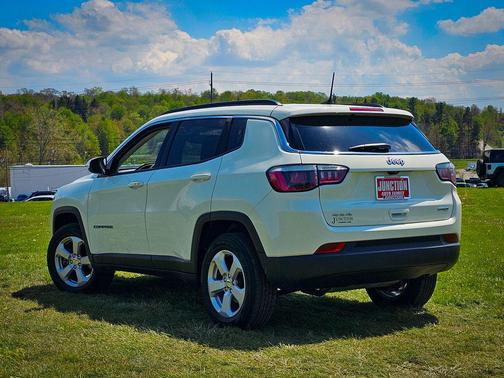 White Clearcoat 2020 Jeep Compass Latitude