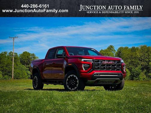 Volcanic Red Tintcoat 2026 GMC Canyon AT4