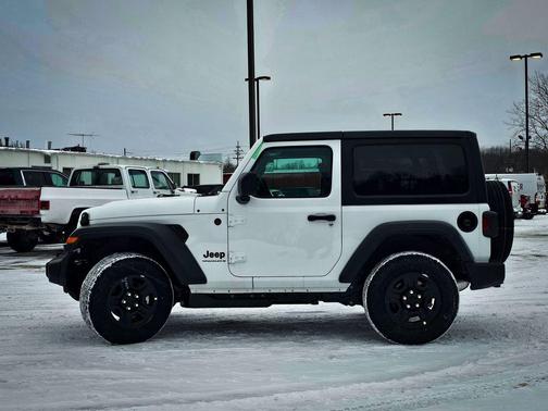 Bright White Clearcoat 2026 Jeep Wrangler Sport