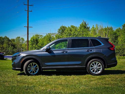 Blue 2024 Honda CR-V EX AWD