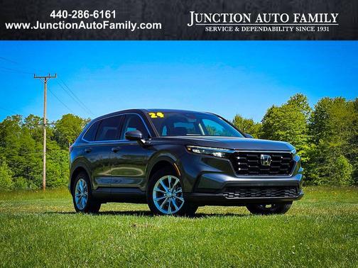 Blue 2024 Honda CR-V EX AWD