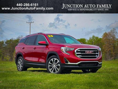 Red Quartz Tintcoat 2020 GMC Terrain SLT