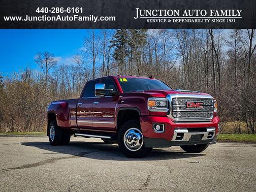 Red Quartz Tintcoat 2018 GMC Sierra 3500 Denali