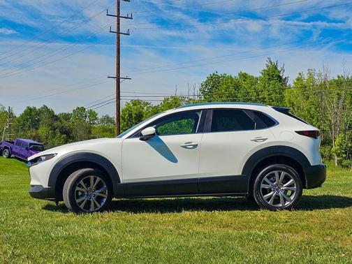 Snowflake White Pearl Mica 2024 Mazda CX-30 2.5 S Preferred Package