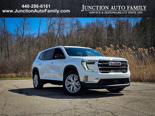 Summit White 2026 GMC Acadia Elevation AWD