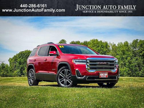 Cayenne Red Tintcoat 2021 GMC Acadia AWD SLT