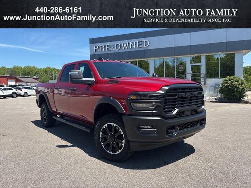 Molten Red Pearlcoat 2026 RAM 2500 Warlock Crew Cab 4x4 6'4' Box