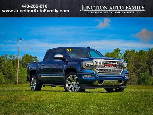 Stone Blue Metallic 2017 GMC Sierra 1500 Denali