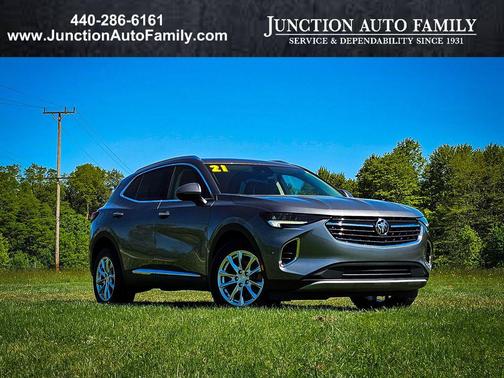 Satin Steel Gray Metallic 2021 Buick Envision AWD Preferred
