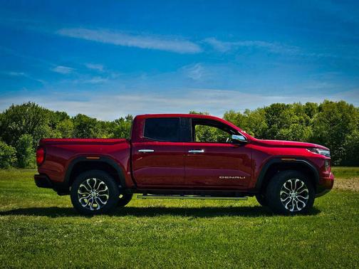 Volcanic Red Tintcoat 2026 GMC Canyon Denali