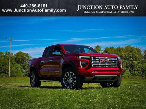 Volcanic Red Tintcoat 2026 GMC Canyon Denali