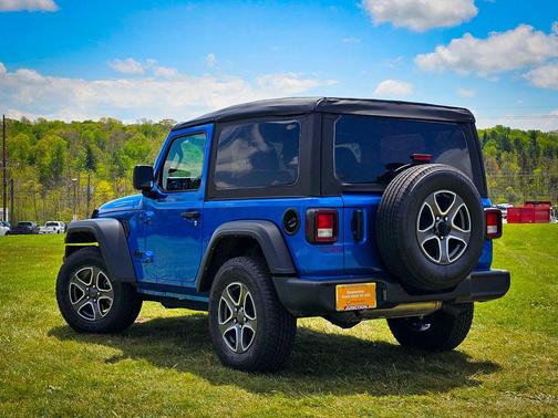 Hydro Blue Pearl Coat 2022 Jeep Wrangler Sport S