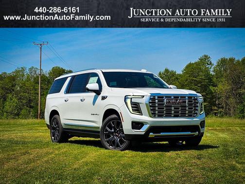 Glacier White Tricoat 2026 GMC Yukon XL Denali