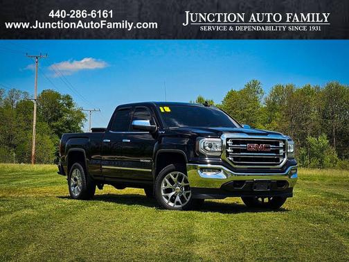 Onyx Black 2018 GMC Sierra 1500 SLT