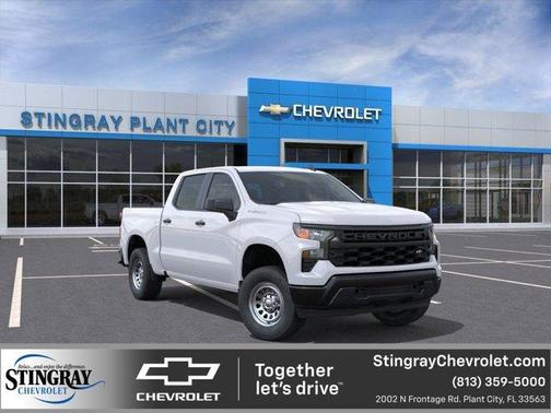 Summit White 2026 Chevrolet Silverado 1500 WT Truck