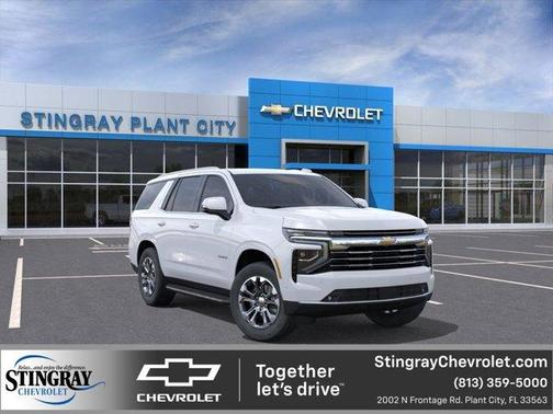 Summit White 2026 Chevrolet Tahoe LT