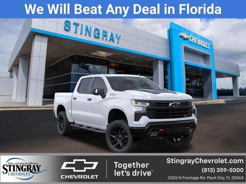 Summit White 2026 Chevrolet Silverado 1500 LT Trail Boss