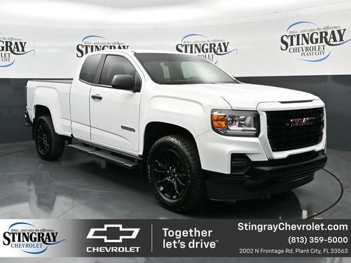 Summit White 2022 GMC Canyon Elevation Standard